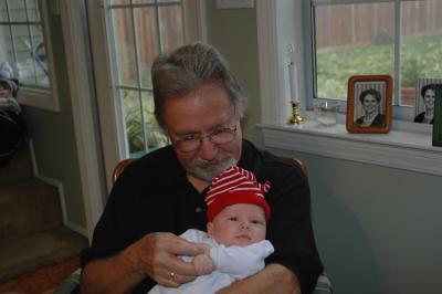 Christmas Hat and Granddad Bob
