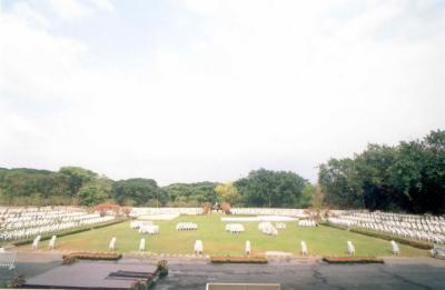 Amphitheater a day before the rites