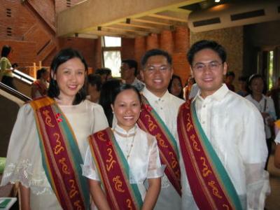 At the UP Theather lobby