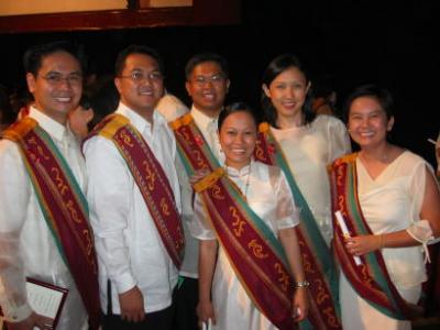 Mighty group after the ceremony