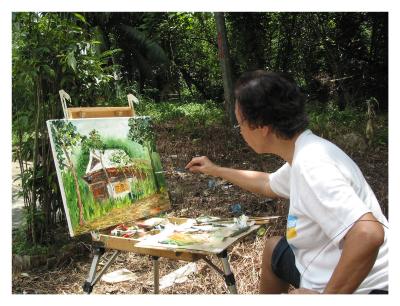 Artist in Kampung Buangkok (IMG_0084.JPG)