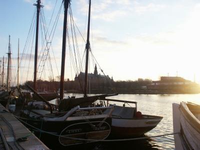 Sailing ships on Strandvgen