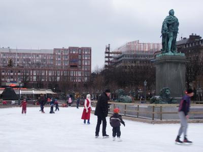 Iceskating in the Kungstrdgrden