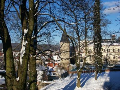 View to the old town