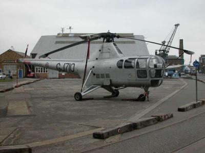 Chatham Dockyard - Helicopter