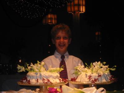 adam and the wedding cakes