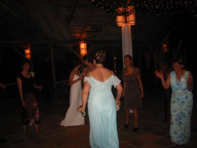 dancing at the wedding