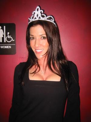 Stacey in the tiara