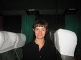 stacy on the bus