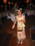 kelly practices flower-girling