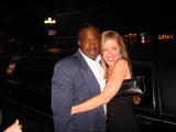 Ashley with the limo driver/stripper