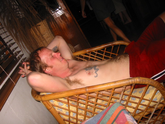 john still in the chair