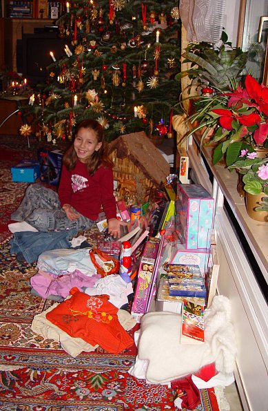 Look how many presents I got