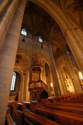 Inside the cahtedral