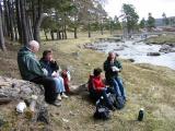 Picnic by the River Dee Scotland