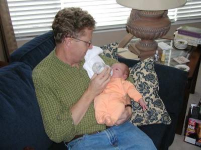 get a camera- uncle steve is feeding joey!