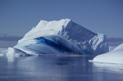 Blue ice