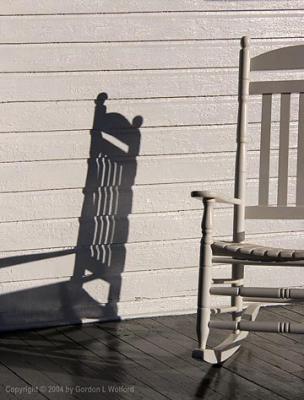 Rocking Chair & Shadow - Color
