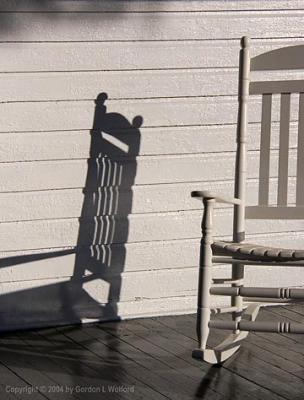 Rocking Chair & Shadows - Color
