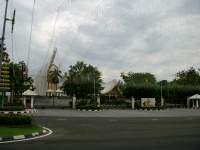 Entrance to Istana Narul Iman (Royal Place) Brunei