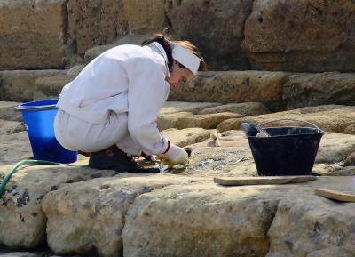 Restauration of Tempio Guignone at Agrigent