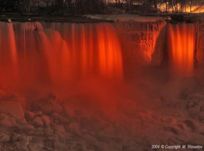 Falls in Red