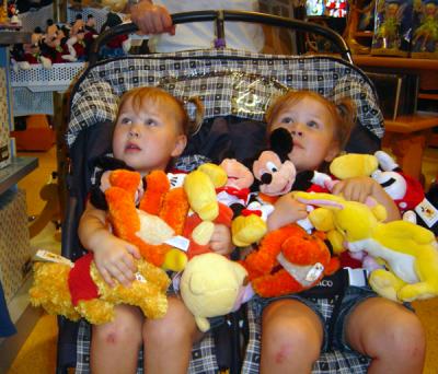 That night we did a little shopping at DownTown Disney.