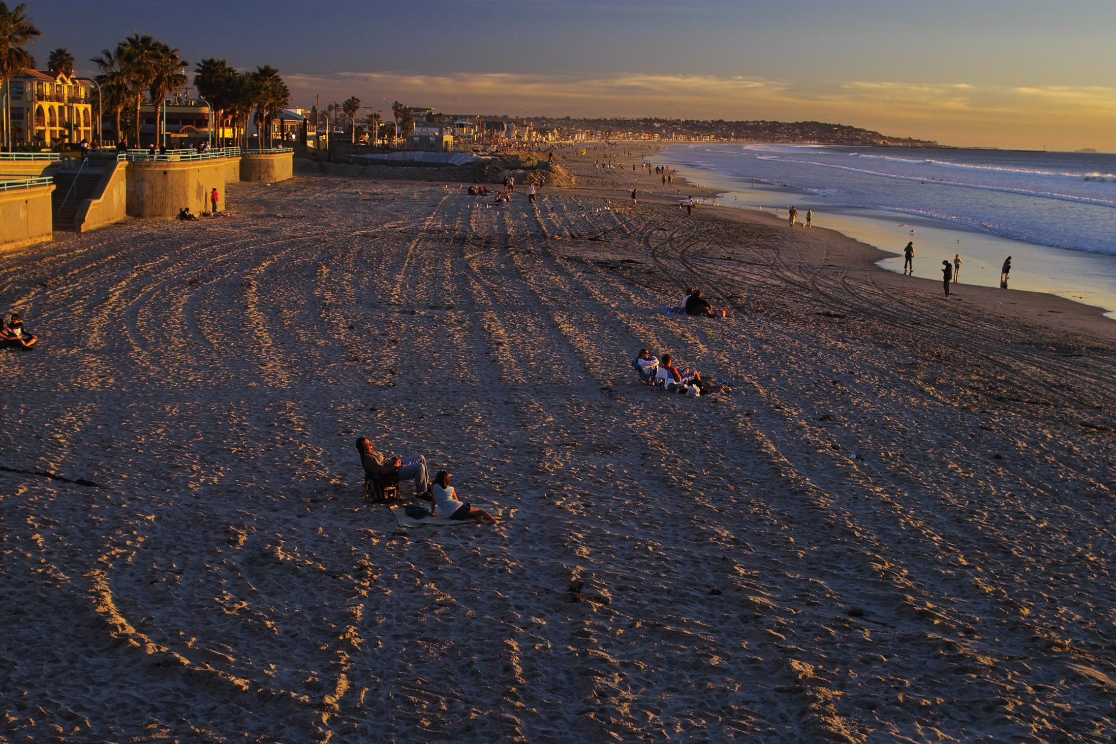 Last call for ray of sunlight @ La Jolla