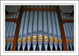 Organ pipes, St. James, Arlington, N. Devon