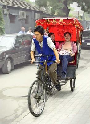 Trishaw Ride, Beijing