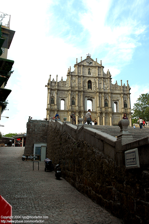 Macau 澳門 - 大三巴 Ruinas de Igreja São Paulo