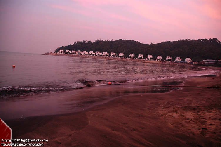 Macau 澳門 - 路環黑沙灘 Coloane Hac Sa Beach
