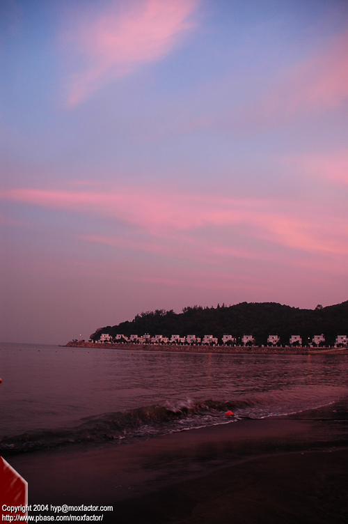 Macau 澳門 - 路環黑沙灘 Coloane Hac Sa Beach