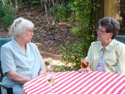 Joan and Hughette