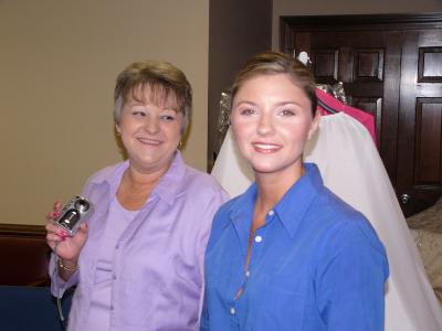 Girls getting ready