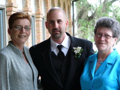 Mother, son and grandmother