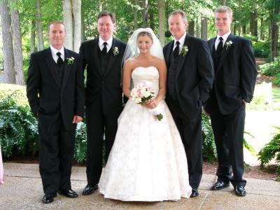 April and the men