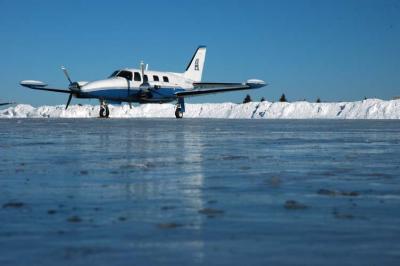 Cheyenne II XL on ice. Ottawa