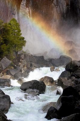 Rainbow, Lower Yosemite Falls