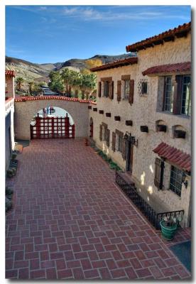 Scotty's Castle east gate