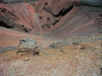 Pit from Hell (From the rim of a crater)