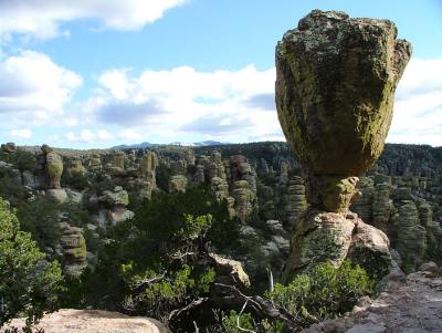 The Chiricahuas are famous for their fantastic rocky scenery