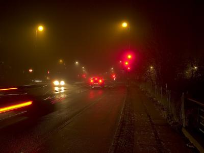 Misty Stoplight