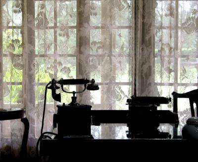 Karen Blixens desk, Nairobi, Kenya, 2002