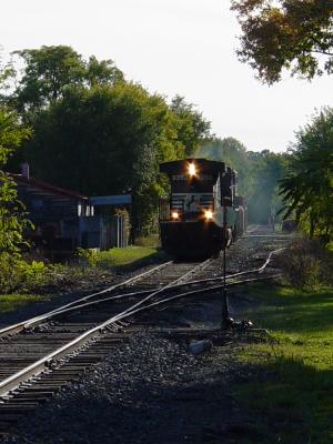 Approaching W. Court Street crossing