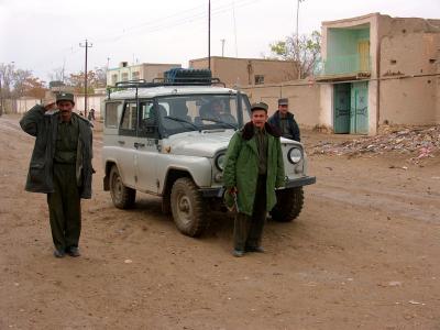 Guards on duty 21 December, 2004