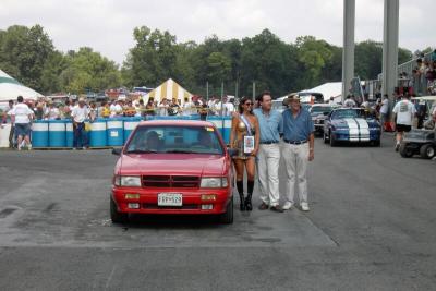 Award Carlisle 2002- Scott Dreaga - 2nd Place, Spirit R/T & Iroc R/T Class