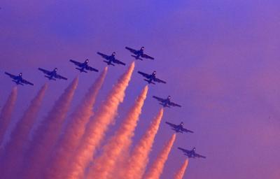 Ostia Air Show  2003 - Italian team - by Pietrolucci R.