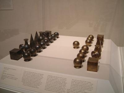 Chess set by Man Ray