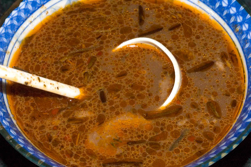 broth from freezer to oven beef roast